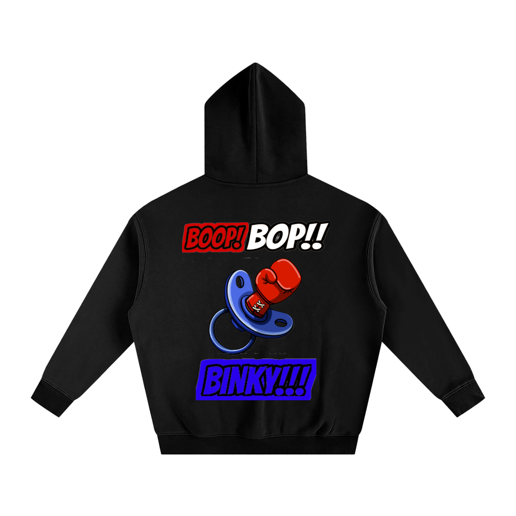 Boop Bop Binky Fleeced Hoodie