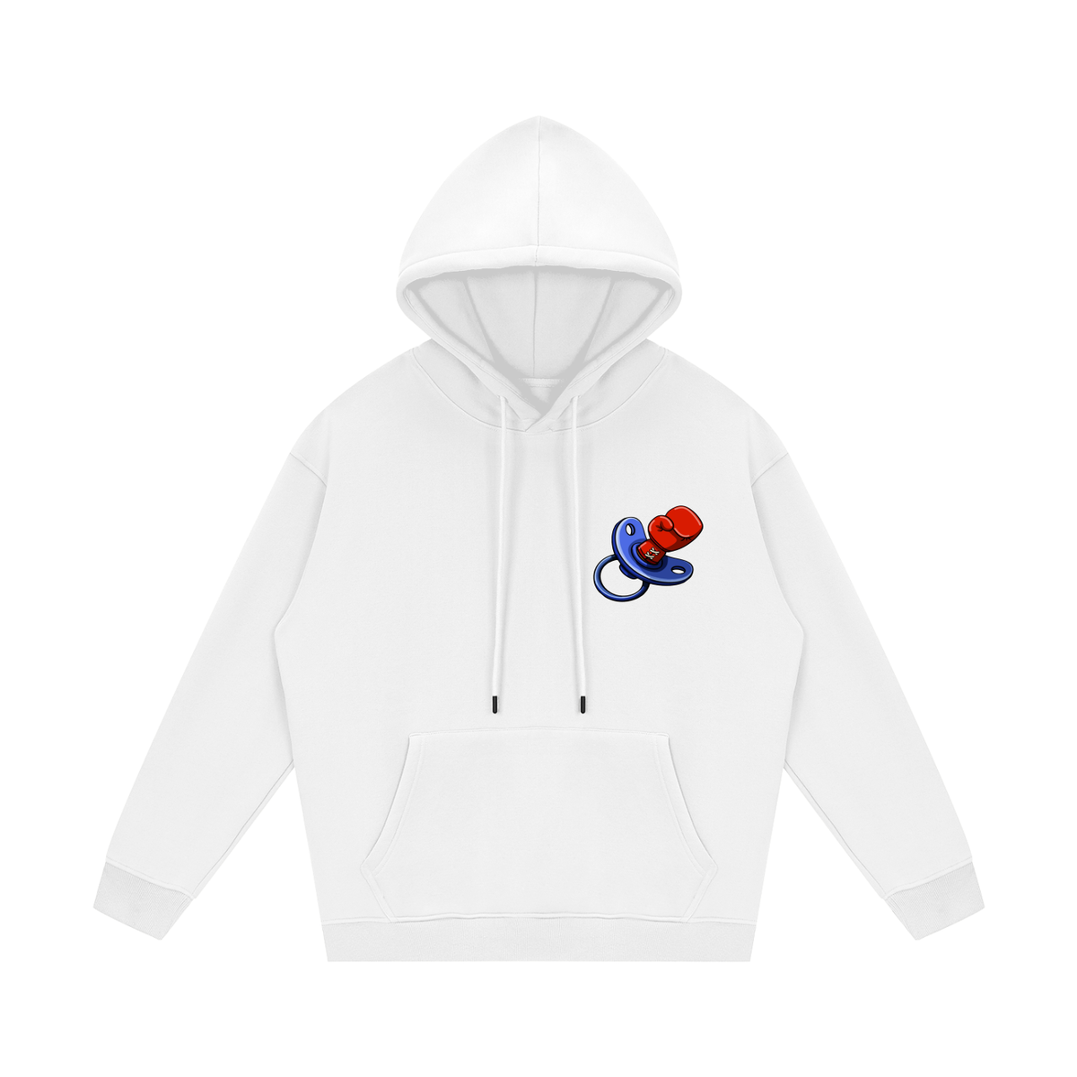 BIG BACK BUBBLES & BOX HOODIE.