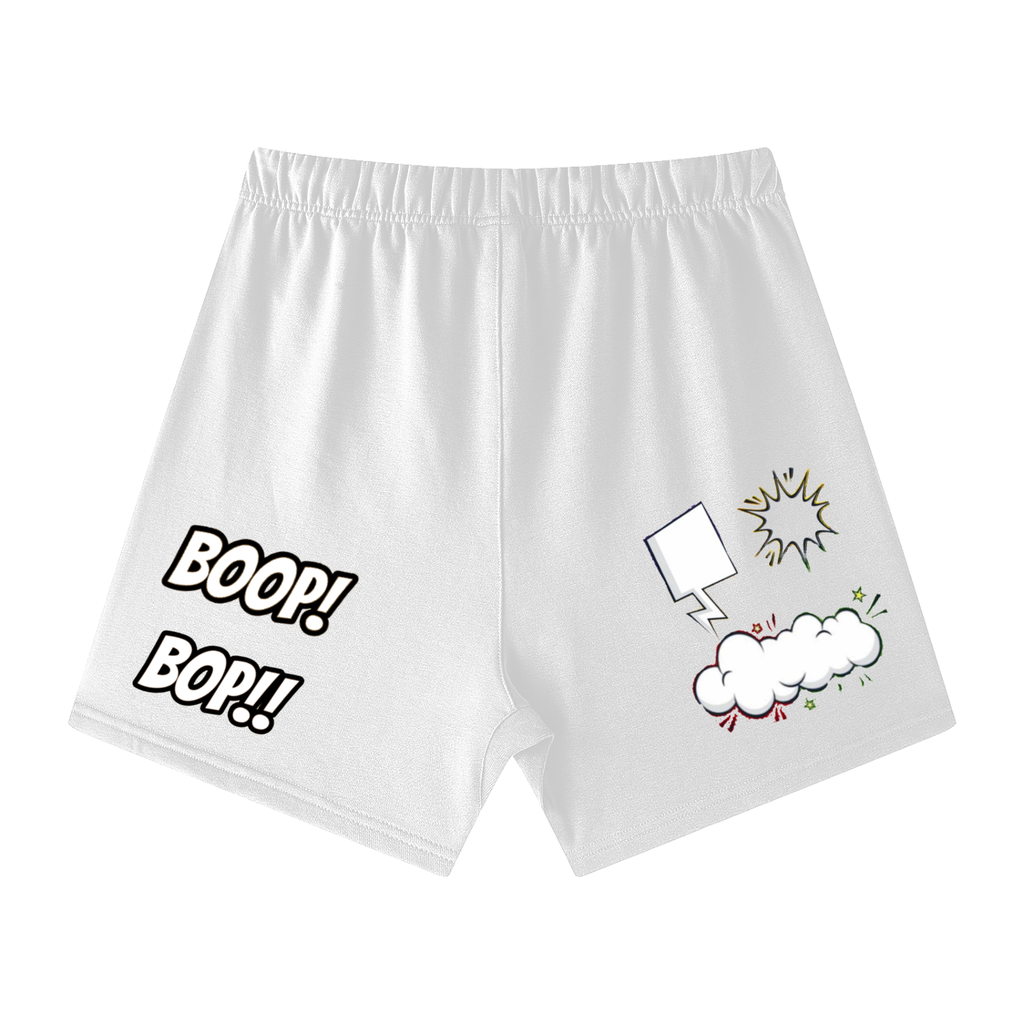 BOOP BOP Loose Fit Cotton Shorts