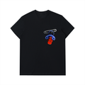 Safety Pin Animal Letters T.